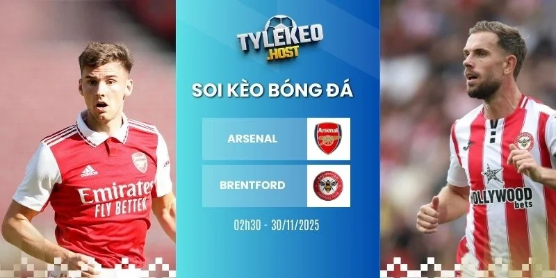 Soi kèo nhà cái Arsenal vs Brentford