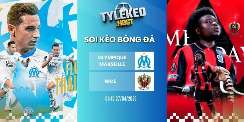 tỷ lệ kèo nhà cái Olympique Marseille vs Nice - Ligue 1, 27/04/2026
